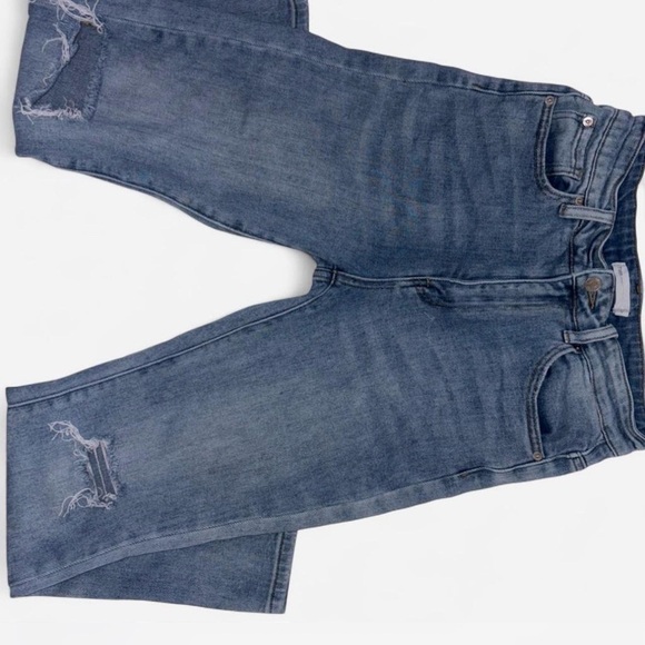 Zara Women's Straight Leg Jeans in Blue - Picture 2 of 3